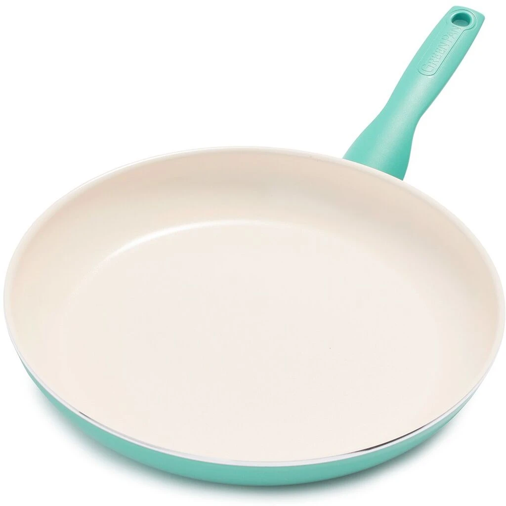 Greenpan Rio Ceramic Nonstick 12" Open Frypan | Turquoise 1 Greenpan Rio Ceramic Nonstick 12" Open Frypan | Turquoise
