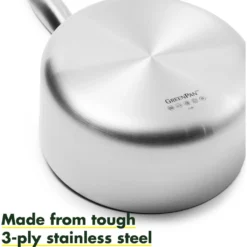 GreenPan Venice Pro Evershine Covered Sauce Pan | 1.5 Quarts 9 GreenPan Venice Pro Evershine Covered Sauce Pan | 1.5 Quarts -Chic Kitchen Utensils 4 8a5c2a0a ff08 425a ba28 ad81896706e8