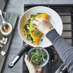 Greenpan Rio Ceramic Nonstick 10" Open Frypan | Black -Chic Kitchen Utensils 8.6 1b56236a 3a2a 4ee4 8ed4 01495850c4a7