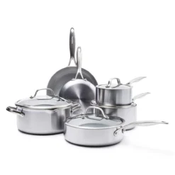 Venice Pro<br> 10pc Cookware Sets, Stainless Steel