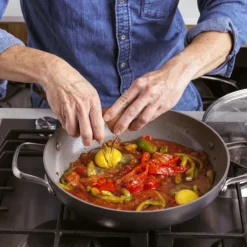 Chatham<br> FRYING PAN WITH LID, DARK GREY - 28CM -Chic Kitchen Utensils CC000121 001 Chatham CHATHAM FRYING PAN WITH LID DARK GREY 28CM 4 64c59fd2 4c72 42b9 afac 6bd551d1c891