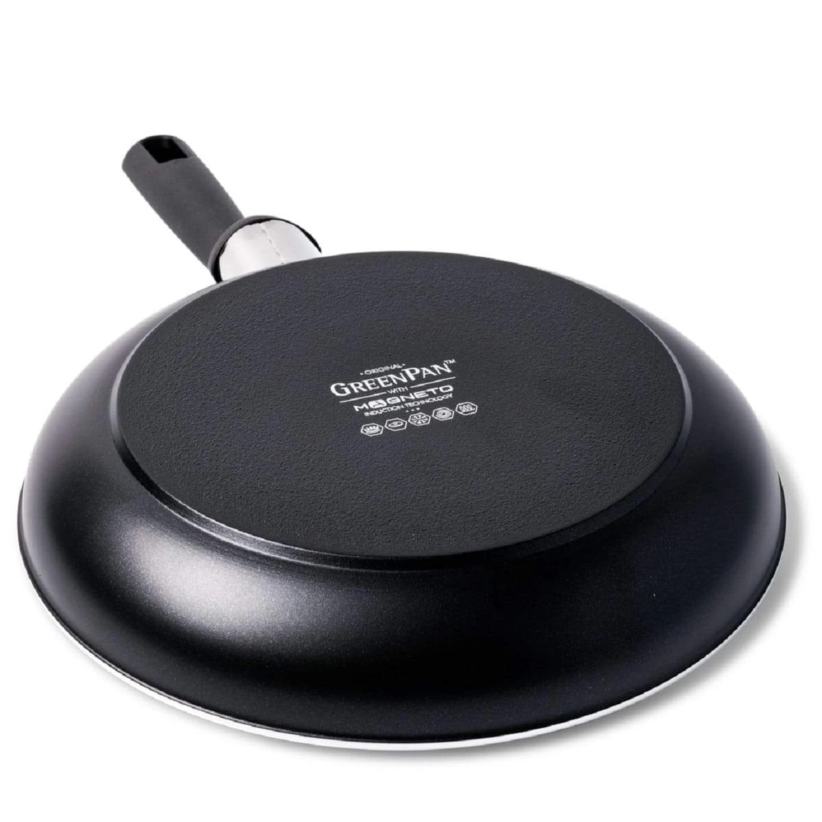 Memphis<br> 3pc Cookware Sets, Black - 20, 24 & 28cm 4 Memphis<br> 3pc Cookware Sets, Black - 20, 24 & 28cm - Image 4