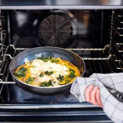 Torino<br> Frying Pan, Black - 24cm -Chic Kitchen Utensils CC001691 001 Torino Frying Pan Black 24cm 5