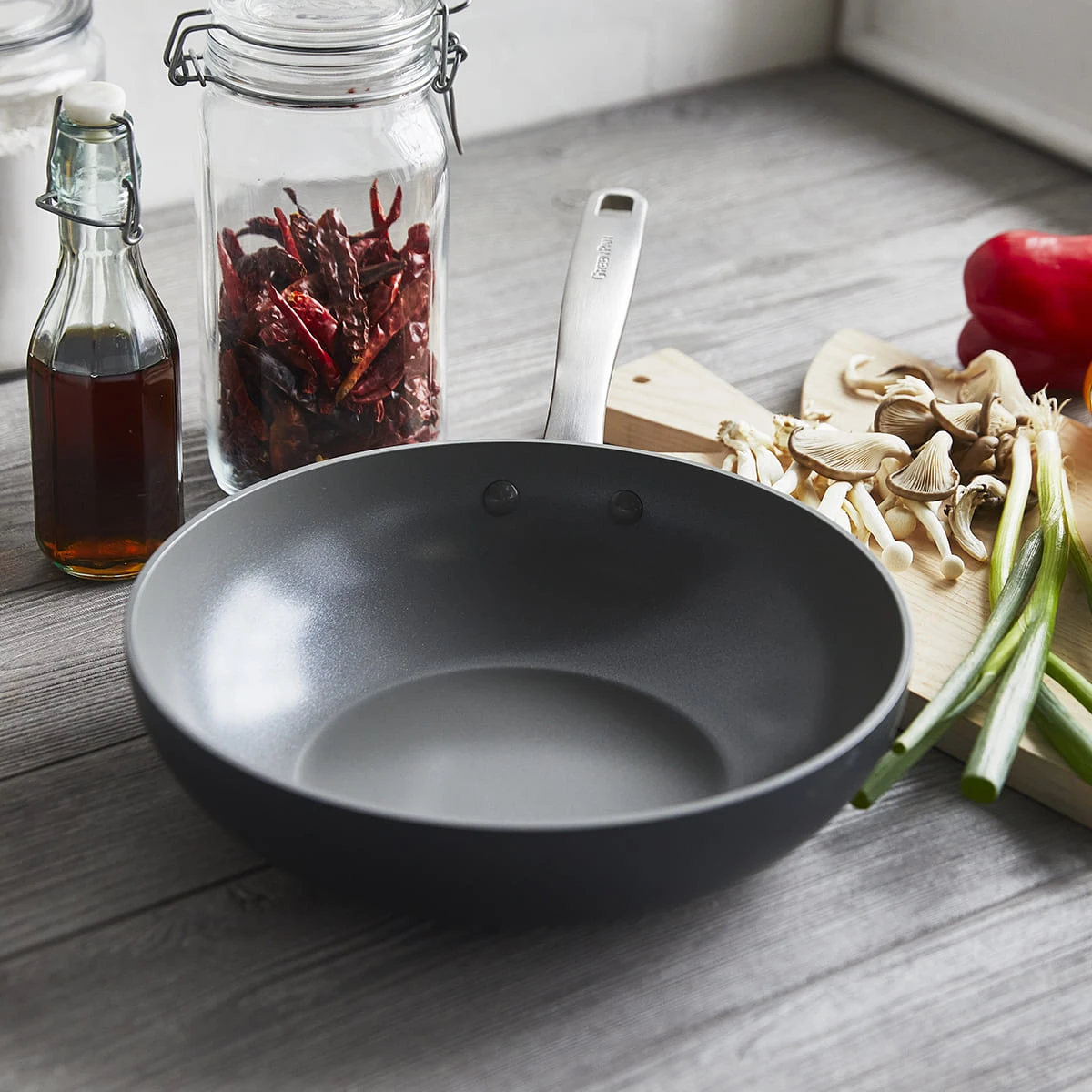 Chatham<br> WOK, DARK GREY - 28CM 4 Chatham<br> WOK, DARK GREY - 28CM - Image 4