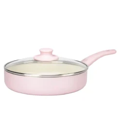GreenLife Soft Grip<br> SOFT GRIP 16PC COOKWARE SETS, PINK -Chic Kitchen Utensils CC002377 001 GreenLife Soft Grip SOFT GRIP 16PC COOKWARE SETS PINK 6 02b89d40 162a 4e30 834b 23942f09d097