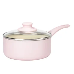GreenLife Soft Grip<br> SOFT GRIP 16PC COOKWARE SETS, PINK -Chic Kitchen Utensils CC002377 001 GreenLife Soft Grip SOFT GRIP 16PC COOKWARE SETS PINK 9 45b3f133 fb01 4d45 8998 4f5b185a9c0c