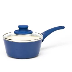 GreenLife Soft Grip<br> 16pc Cookware Set, Night Blue -Chic Kitchen Utensils CC002378 001 GreenLife Soft Grip GreenLife Soft Grip 16pc cookware set NIGHT BLUE 6 470053d1 a917 4730 a811 22c06a920347