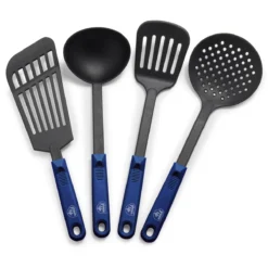GreenLife Soft Grip<br> 16pc Cookware Set, Night Blue -Chic Kitchen Utensils CC002378 001 GreenLife Soft Grip GreenLife Soft Grip 16pc cookware set NIGHT BLUE 9 53adb10e 2a23 4a5f 8f42 99528781d06f