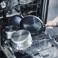 Venice Pro<br> 14PC COOKWARE SETS, STAINLESS STEEL/BLACK 16 Venice Pro<br> 14PC COOKWARE SETS, STAINLESS STEEL/BLACK -Chic Kitchen Utensils CC002403 001 Venice Pro 14PC COOKWARE SETS STAINLESS STEEL BLACK 5 37f83e1f fe3a 44d0 acdb f94599d416b5