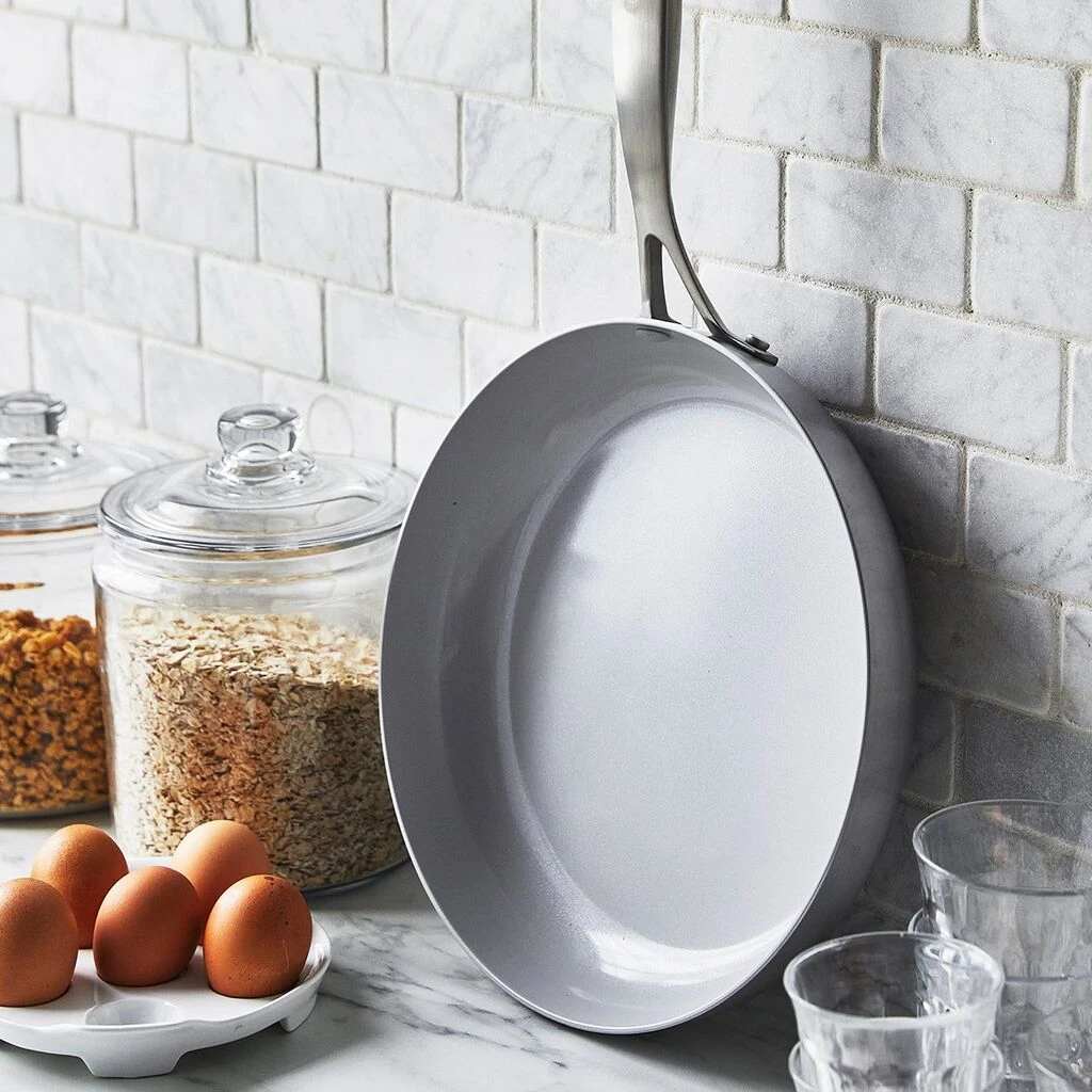 Greenpan Venice Pro Stainless Steel Healthy Ceramic Nonstick Frying Pan | 11" 3 Greenpan Venice Pro Stainless Steel Healthy Ceramic Nonstick Frying Pan | 11" - Image 3