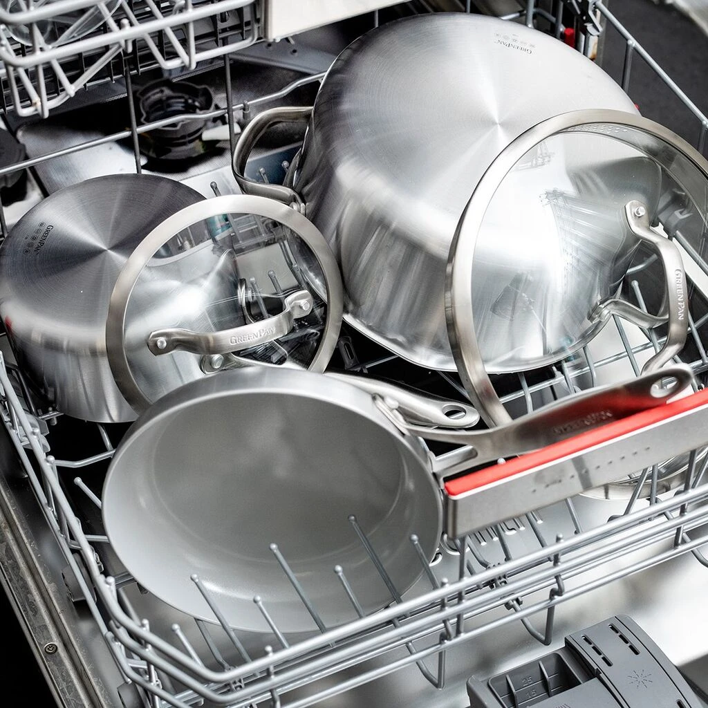 Greenpan Venice Pro Stainless Steel Healthy Ceramic Nonstick Frying Pan | 11" 7 Greenpan Venice Pro Stainless Steel Healthy Ceramic Nonstick Frying Pan | 11" - Image 7