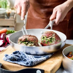 Greenpan Venice Pro Stainless Steel Healthy Ceramic Nonstick Frying Pan | 11" 17 Greenpan Venice Pro Stainless Steel Healthy Ceramic Nonstick Frying Pan | 11" -Chic Kitchen Utensils CC002454 001 7