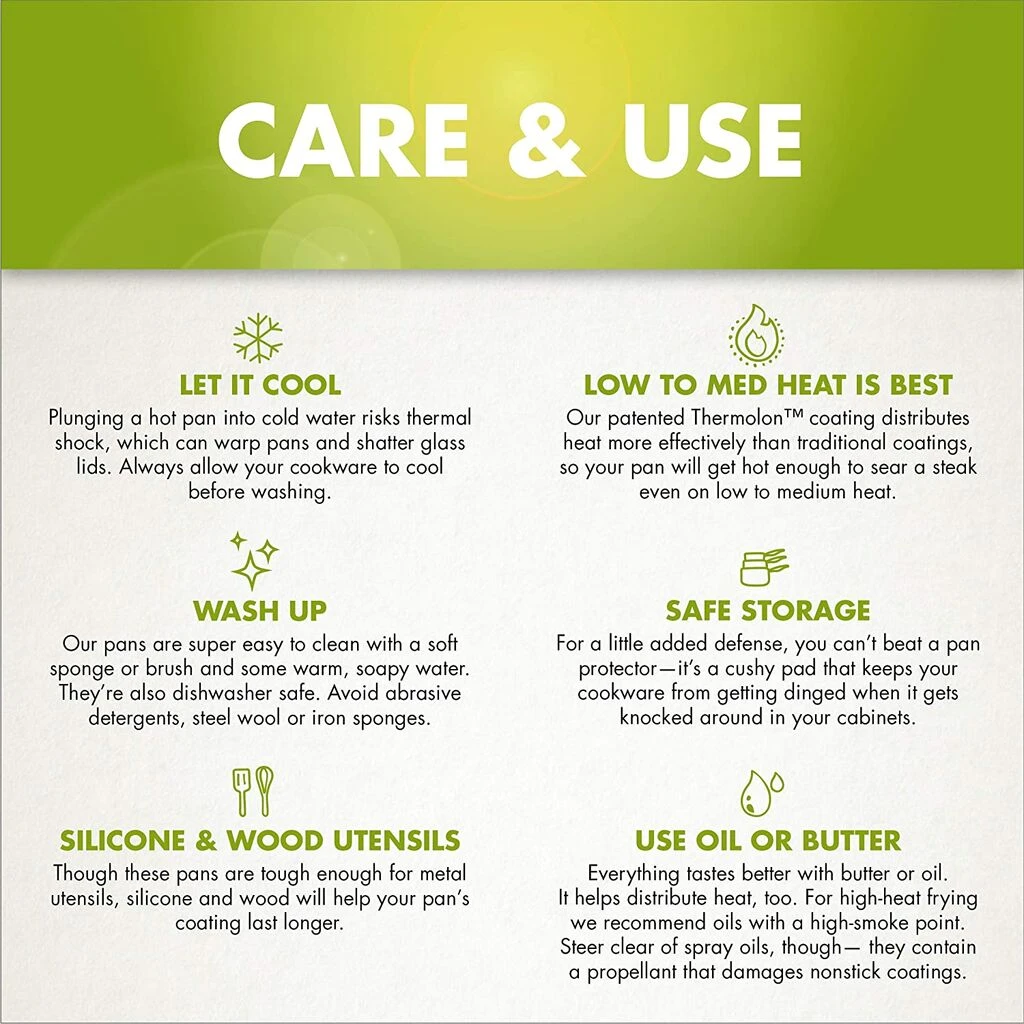 Greenpan Venice Pro Stainless Steel Healthy Ceramic Nonstick Frying Pan | 11" 10 Greenpan Venice Pro Stainless Steel Healthy Ceramic Nonstick Frying Pan | 11" - Image 10