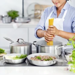 Venice Pro<br> 7PC COOKWARE SETS, STAINLESS STEEL -Chic Kitchen Utensils CC003067 001 Venice Pro 7PC COOKWARE SETS STAINLESS STEEL 10 2a30e605 b5ec 4d92 9a71 c898b41e8684