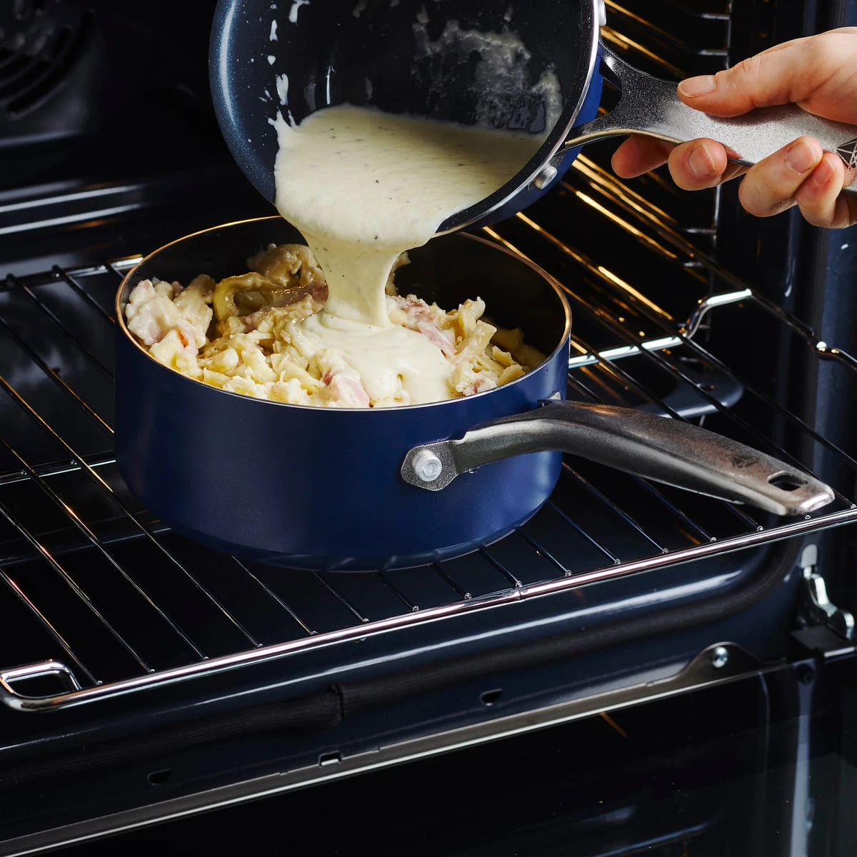 Blue Diamond<br> Saucepan - 18cm 4 Blue Diamond<br> Saucepan - 18cm - Image 4