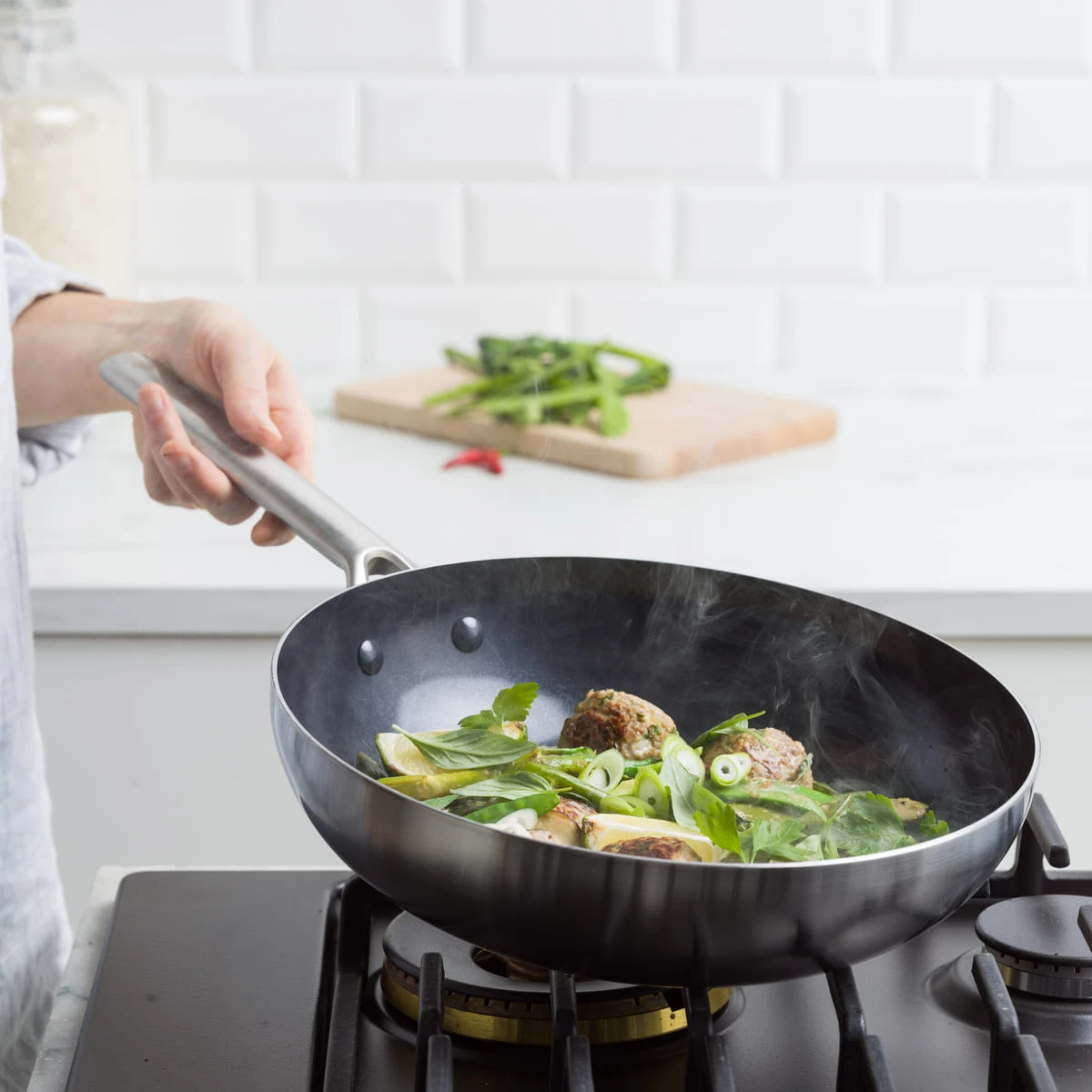 Blue Diamond<br> Tri-Ply Stainless Steel, 4 Piece Set 3 Blue Diamond<br> Tri-Ply Stainless Steel, 4 Piece Set - Image 3