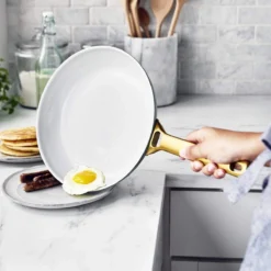 Padova<br> 10pc Cookware Sets, Smokey Sky Blue -Chic Kitchen Utensils CC003716 001 Padova 10pc Cookware Sets Smokey Sky Blue 4