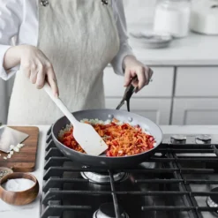 Valencia Pro<br> Frying Pan, Grey - 24cm -Chic Kitchen Utensils CC003758 001 Valencia Pro VALENCIA PRO FRYING PAN GREY 24CM 2 32759fe6 cae2 4ace 9e13 9c2760b22857