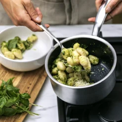 Premiere<br> Saucepan With Lid, Stainless Steel - 20cm 17 Premiere<br> Saucepan With Lid, Stainless Steel - 20cm -Chic Kitchen Utensils CC004406 001 Premiere Saucepan with Lid Stainless Steel 20cm 7