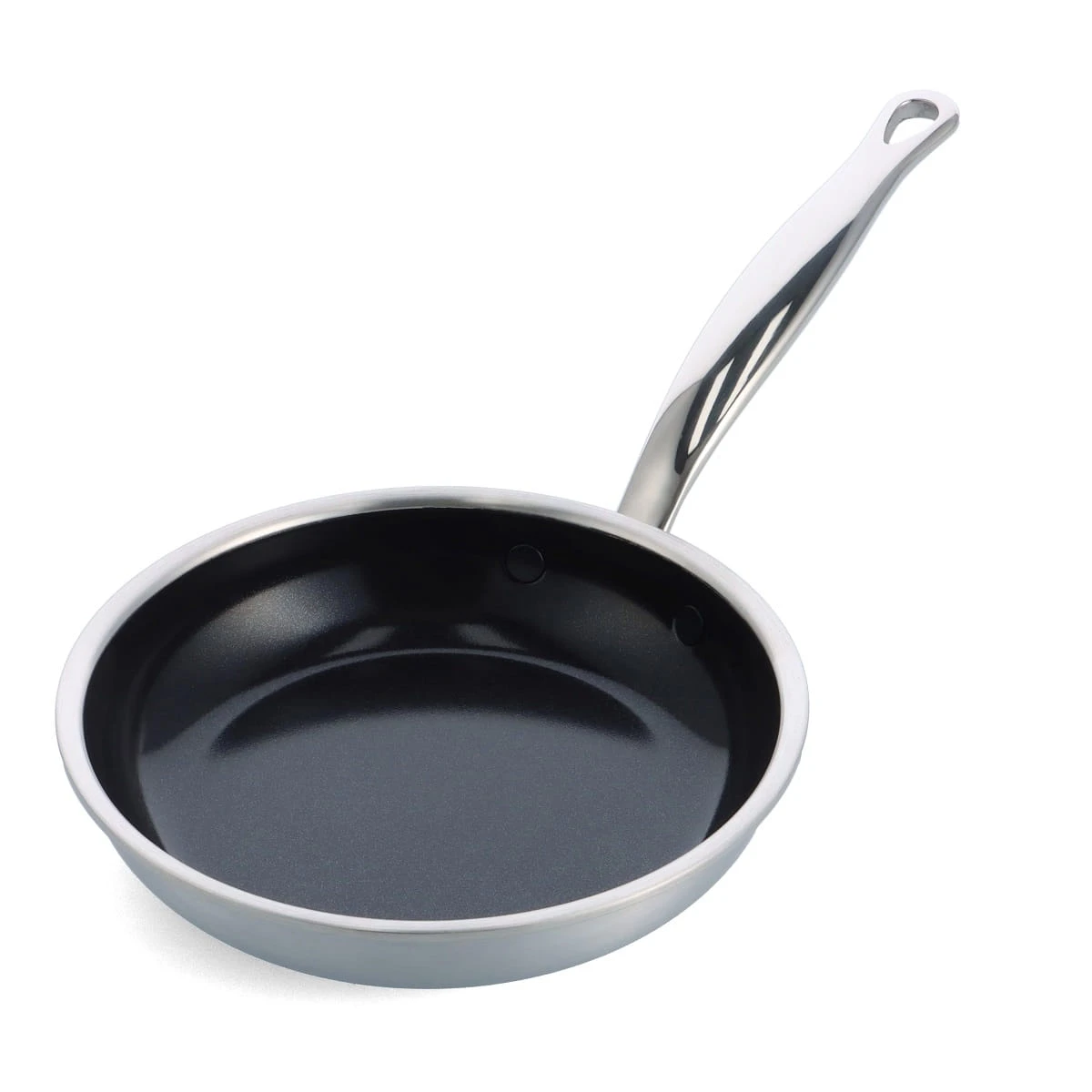 Premiere<br> Frying Pan, Stainless Steel - 20cm 1 Premiere<br> Frying Pan, Stainless Steel - 20cm