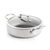 Premiere<br> Skillet With Lid, Stainless Steel - 30cm