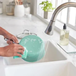 GREENLIFE ARTISAN<br>4PC COOKWARE SETS, TURQUOISE - 15 & 18CM -Chic Kitchen Utensils CC004707 001 GREENLIFE ARTISAN 4PC COOKWARE SETS TURQUOISE 15 18CM 7 9fae25b5 39e9 49b9 893c 91cf103d97a5