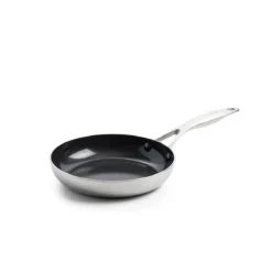 Geneva<br> Frying Pan, Stainless Steel - 20cm