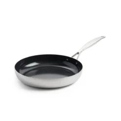Geneva<br> Frying Pan, Stainless Steel - 28cm