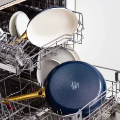 Padova<br> FRYING PAN, DARK BLUE - 24CM -Chic Kitchen Utensils CC004982 013 Padova PADOVA FRYING PAN DARK BLUE 24CM 6 4a5e3837 7669 4fad 8e07 a20b553f9c44