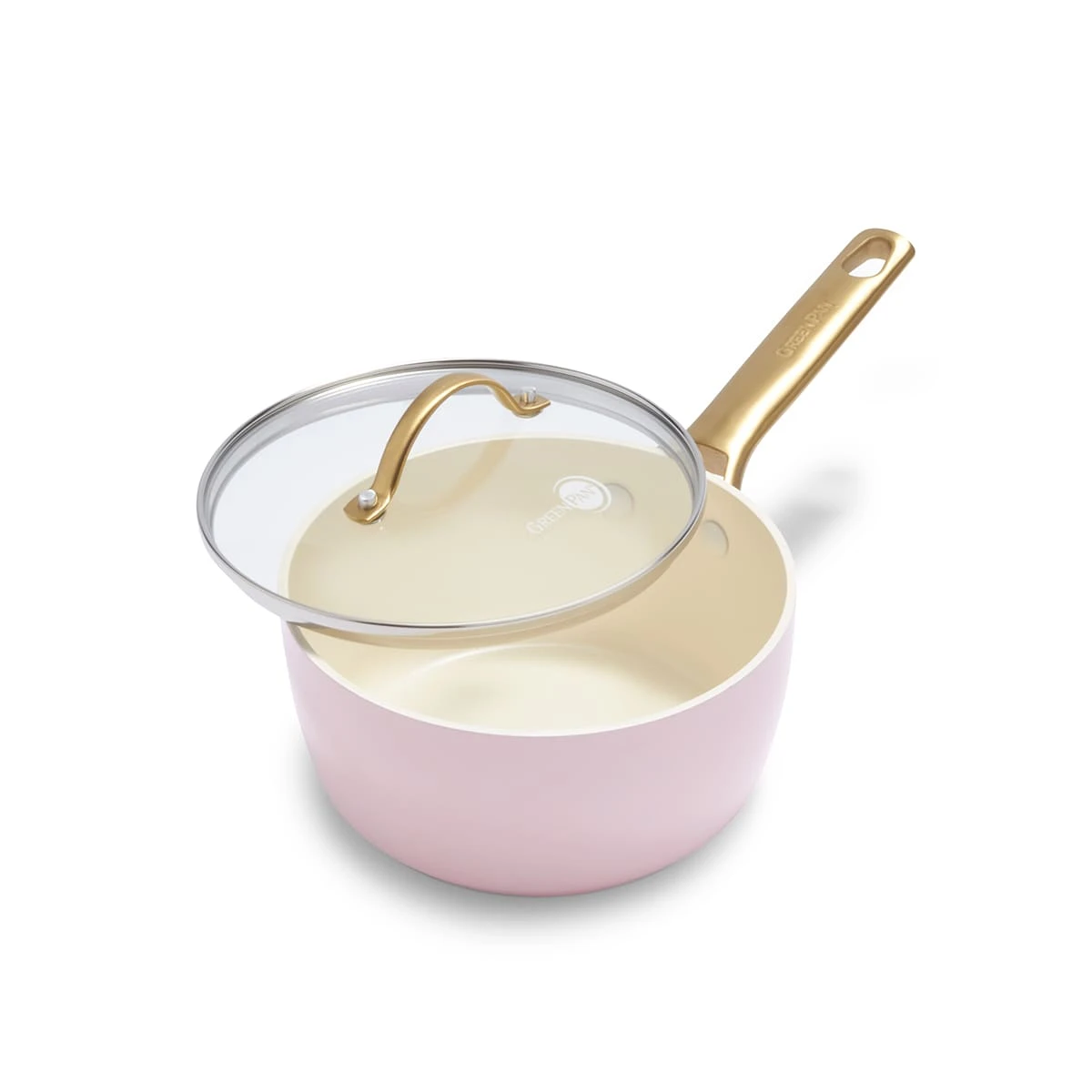 Padova<br> Saucepan With Lid, Blush - 18cm 1 Padova<br> Saucepan With Lid, Blush - 18cm
