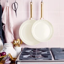 Padova<br> Frying Pan, Blush - 24cm -Chic Kitchen Utensils CC006198 001 Padova Frying Pan Blush 24cm 5 4597c316 c8e4 4bad 8244 ba9af74a2421