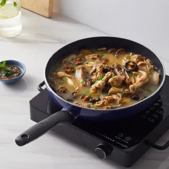 Blue Diamond<br> Deep Frying Pan - 24cm 8 Blue Diamond<br> Deep Frying Pan - 24cm -Chic Kitchen Utensils CC006297 001 Blue Diamond Blue Diamond 24 cm Skillet 3 9fa33842 335c 4d9a a3d4 7da0e1a4b1a8