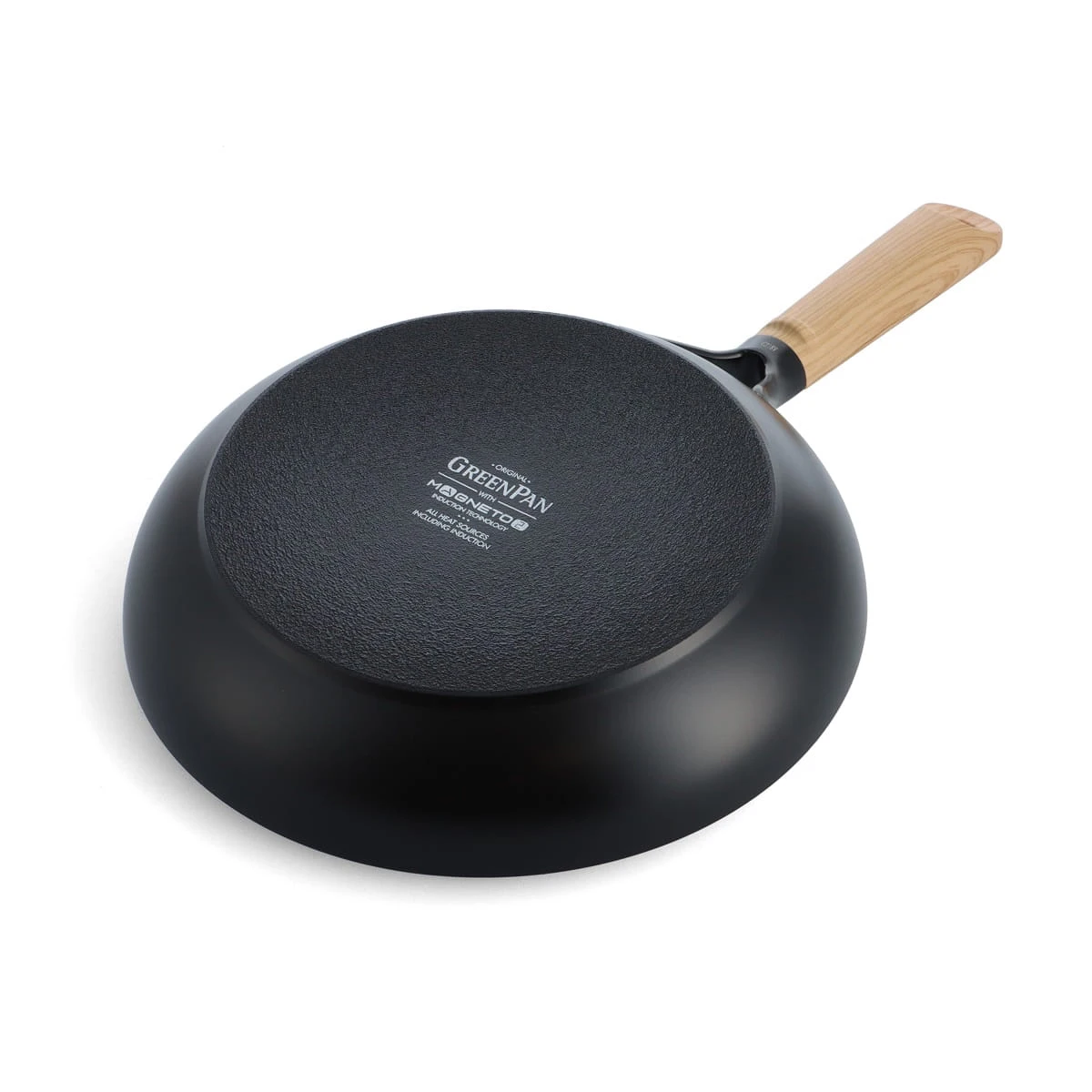 Eco Smartshape<br> Wok, Light Wood - 28cm 2 Eco Smartshape<br> Wok, Light Wood - 28cm - Image 2