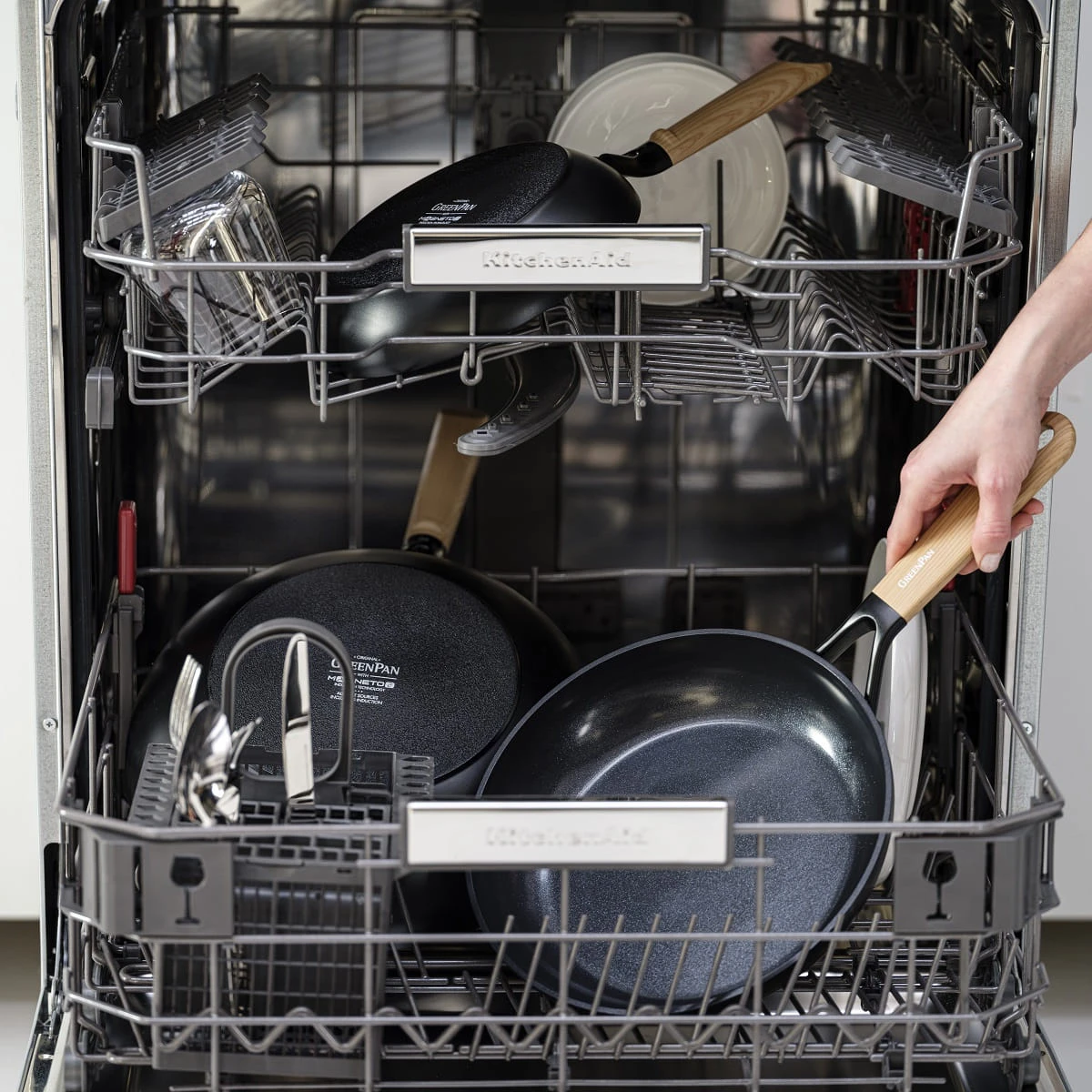 Eco Smartshape<br> Wok, Light Wood - 28cm 4 Eco Smartshape<br> Wok, Light Wood - 28cm - Image 4