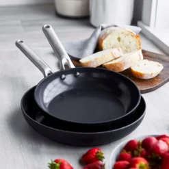 Omega<br> 2pc Cookware Sets, Black - 24 & 28cm 15 Omega<br> 2pc Cookware Sets, Black - 24 & 28cm -Chic Kitchen Utensils CC006546 001 Omega 2pc Cookware Sets Black 24 28cm 4