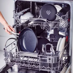 Omega<br> 3pc Cookware Sets, Black - 20, 24 & 28cm -Chic Kitchen Utensils CC006547 001 Omega 3pc Cookware Sets Black 20 24 28cm 14