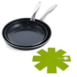 Royal<br> 2pc Cookware Sets, Black - 24 & 28cm