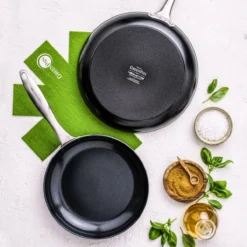 Royal<br> 2pc Cookware Sets, Black - 24 & 28cm -Chic Kitchen Utensils CC006705 002 Royal 2pc Cookware Sets Black 24 28cm 6