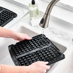 Kitchen Appliances<br> Waffle Plates (For Contact Grill) -Chic Kitchen Utensils CC006746 001 Kitchen Appliances Waffle Plates For Contact Grill 3