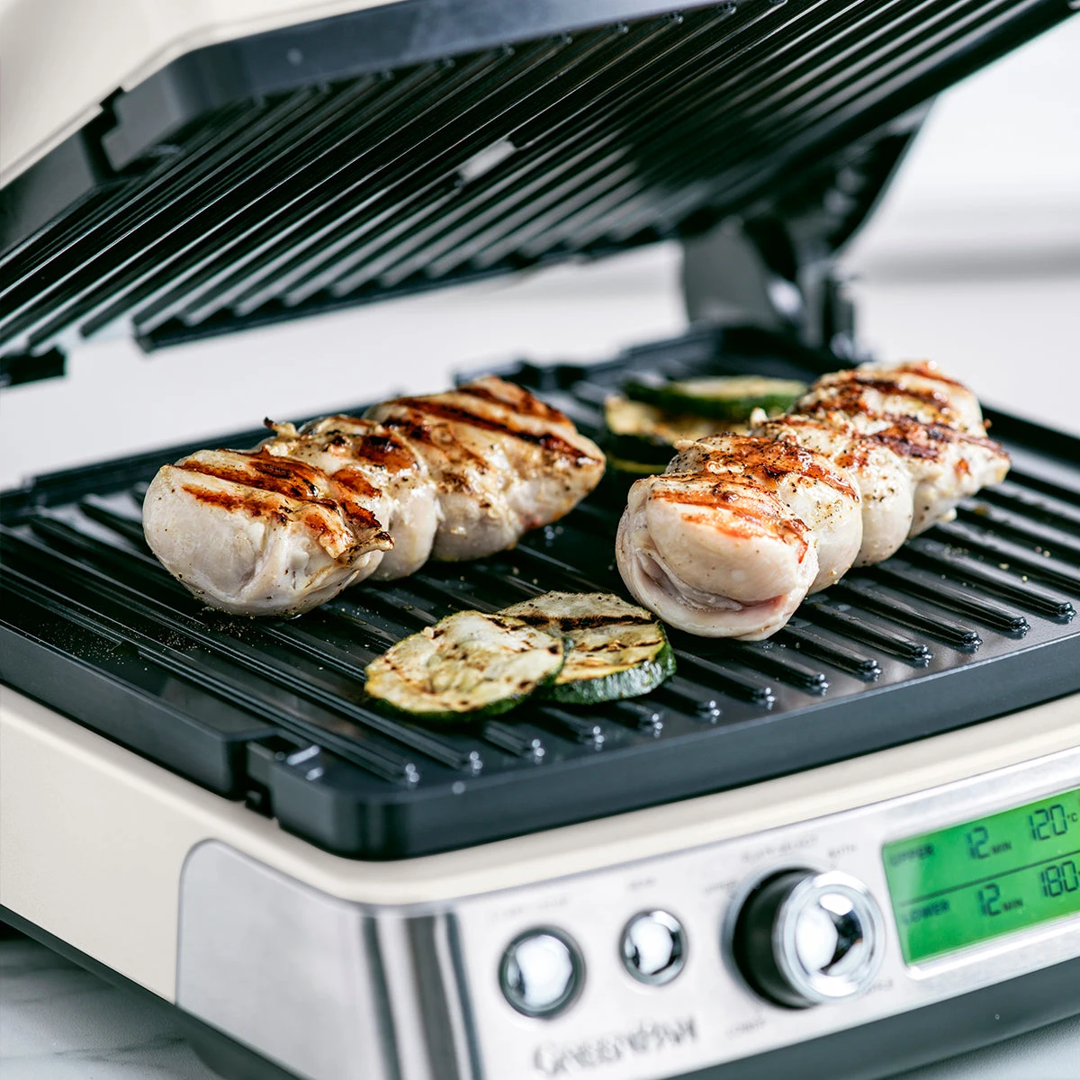 Contact Grill <br> Cream White 6 Contact Grill <br> Cream White - Image 6