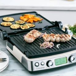 Contact Grill <br> Cream White 16 Contact Grill <br> Cream White -Chic Kitchen Utensils CC006849 001 Contact Grill Contact Grill Cloud Cream 8