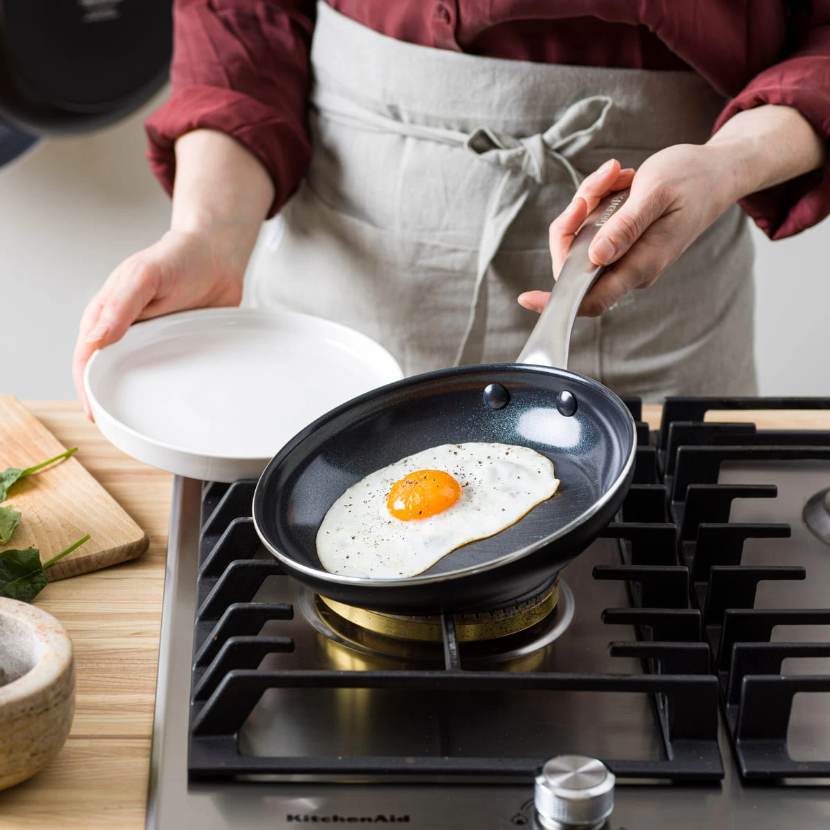 Royal<br> Frying Pan Black - 20cm 2 Royal<br> Frying Pan Black - 20cm - Image 2