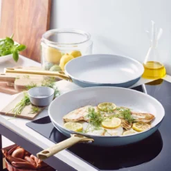 Padova<br> 2pcs Cookware Set, Smokey Sky Blue - 26 & 30 Cm -Chic Kitchen Utensils CC007355 102 Padova Padova 2pcs Cookware Set Smokey Sky Blue 26 30 cm 3 4c101db9 9ae1 45f2 a054 5ccd2462e450