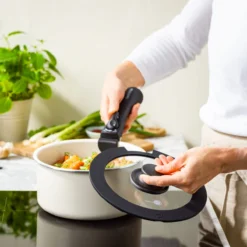 Click Chef<br>8 Pcs Cookware Set <br>Cream White -Chic Kitchen Utensils CC007545 113 Click Chef CLICK CHEF 8 PCS COOKWARE SET CREAM WHITE 3 5888ce9a f5bb 4bd3 a9d0 65dd60e32252