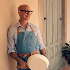 Stanley Tucci™<br> Ceramic Non-stick 20cm And 26cm Frypan Set | Carrara White -Chic Kitchen Utensils CC007807 102 Tucci Stanley Tucci Ceramic Non Stick 20cm and 26cm Frypan Set Carrara White 7 d9846cfd 968d 4542 a4ec 7d46eb6ffca3