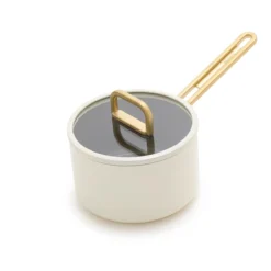 Stanley Tucci™<br> Ceramic Non-stick 11-Piece Cookware Set | Carrara White -Chic Kitchen Utensils CC007808 102 Tucci Stanley Tucci Ceramic Non Stick 11 Piece Cookware Set Carrara White 5 281f620b 2e09 479d 954c 30a435247f7c