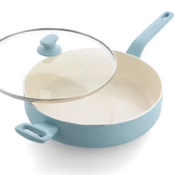 Essence <br> SKILLET WITH LID, BLUE HAZE - 30CM 9 Essence <br> SKILLET WITH LID, BLUE HAZE - 30CM -Chic Kitchen Utensils CC008065 001 Essence SKILLET WITH LID BLUE HAZE 30CM 3 2b51de78 de00 469b 96a4 5295577045d9