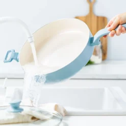 Essence <br> SKILLET WITH LID, BLUE HAZE - 30CM 11 Essence <br> SKILLET WITH LID, BLUE HAZE - 30CM -Chic Kitchen Utensils CC008065 001 Essence SKILLET WITH LID BLUE HAZE 30CM 5 5569719e 4663 4e1f 9b18 44af5b2a8008