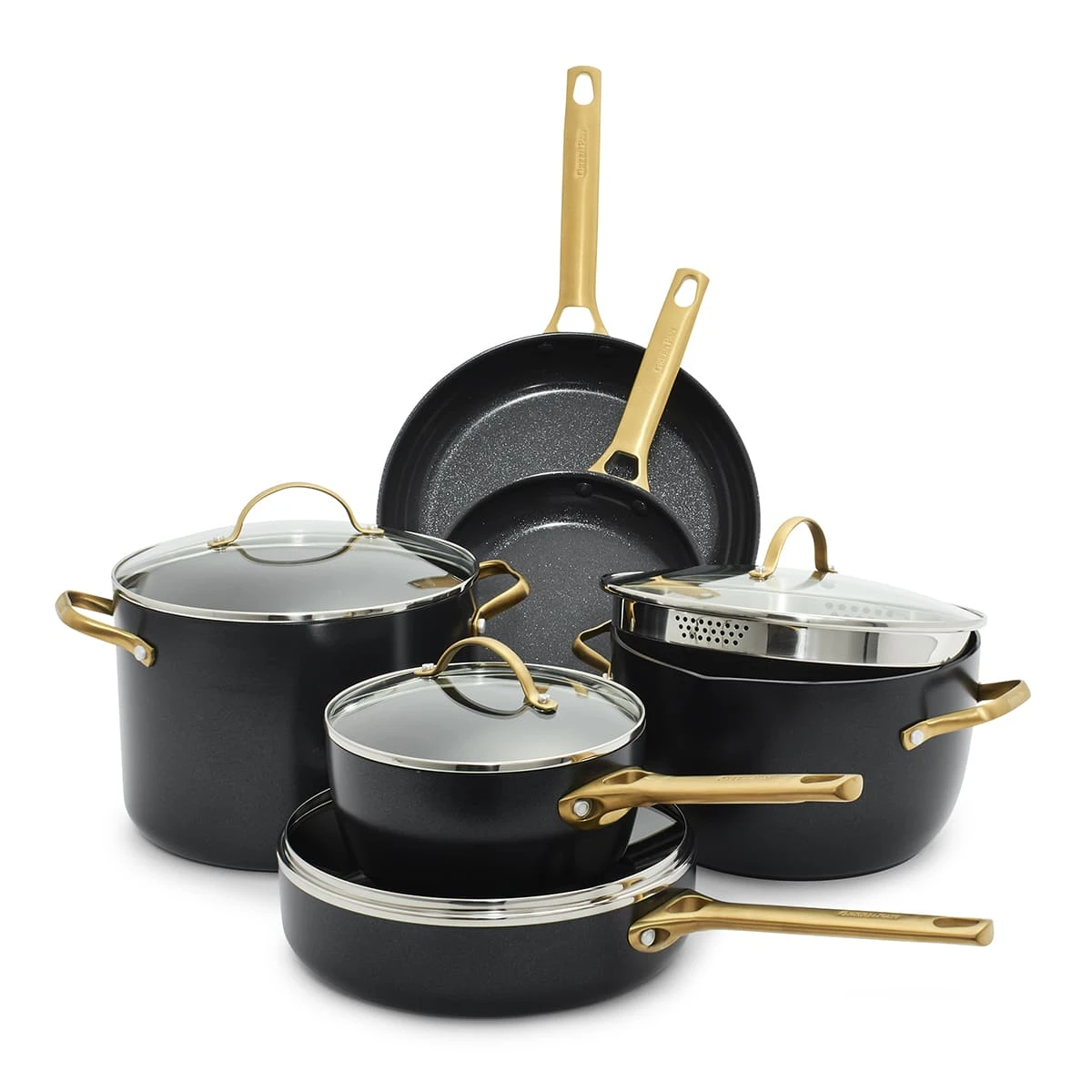 Padova<br> 10pc Cookware Sets, Black 1 Padova<br> 10pc Cookware Sets, Black