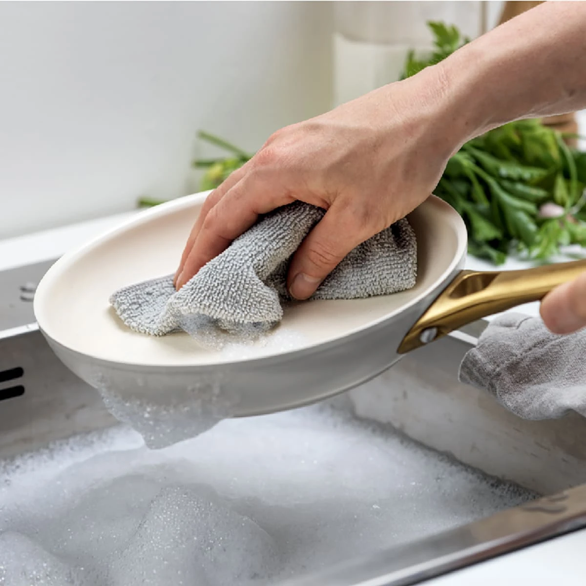 Padova<br> 10PC COOKWARE SETS, DOVE GREY 5 Padova<br> 10PC COOKWARE SETS, DOVE GREY - Image 5